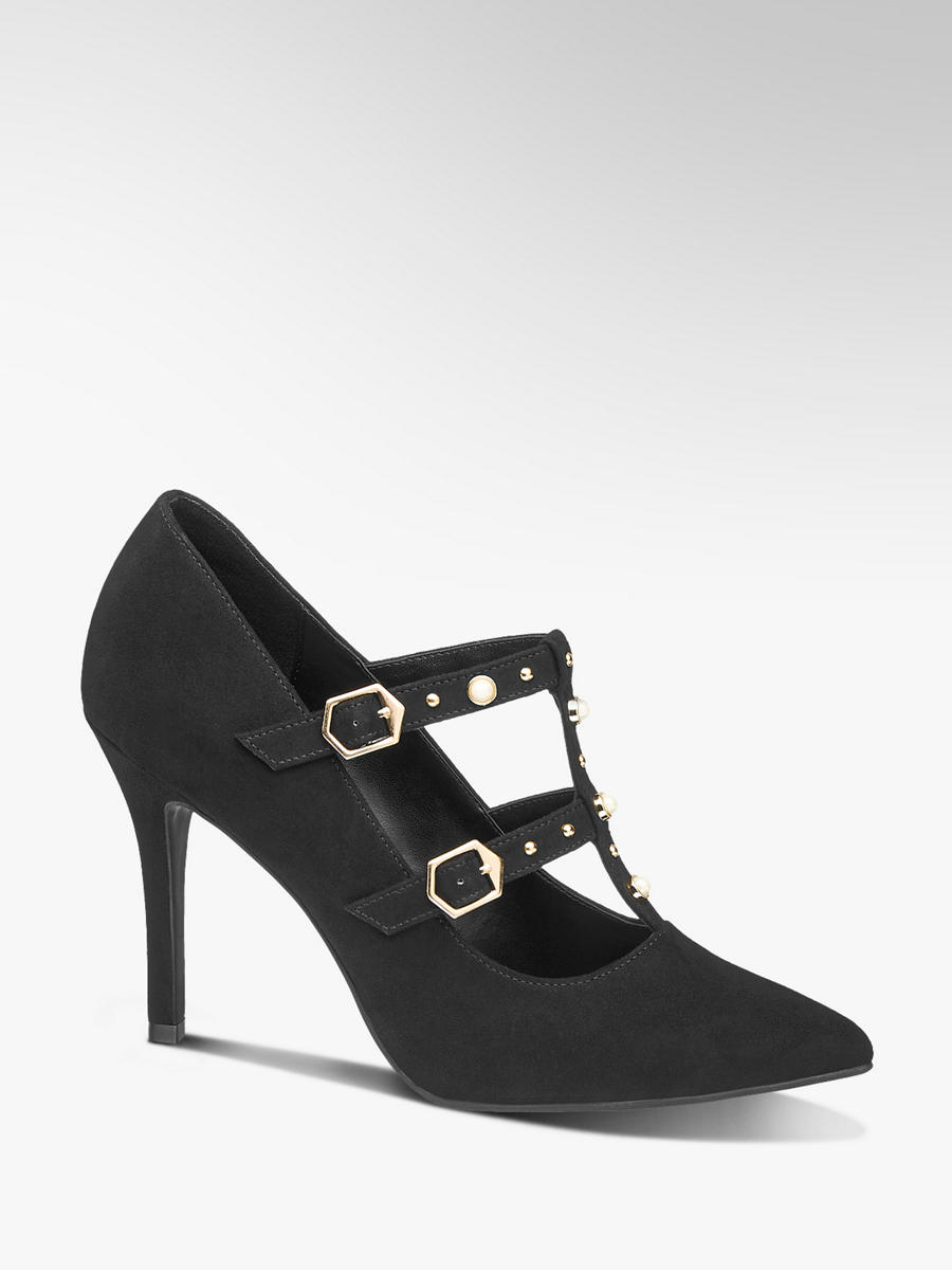 Spangen Pumps von Catwalk in rot DEICHMANN Spangen Pumps von Catwalk in rot DEICHMANN